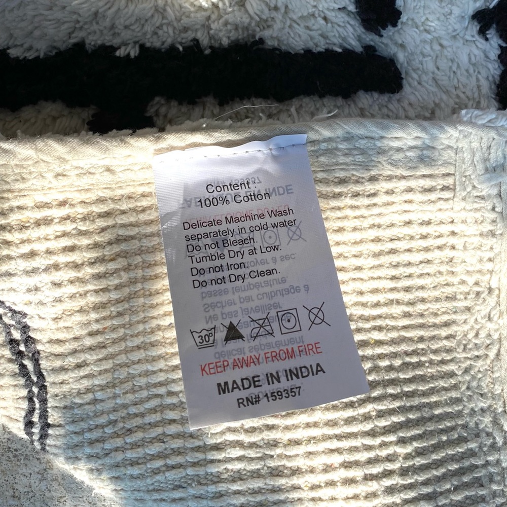 Rae Dunn I Woke Up Like This Cotton Bath Mat - Picture 5 of 6